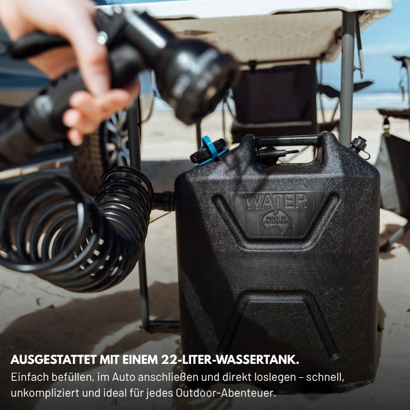 Tragbare Outdoor-Dusche Pro