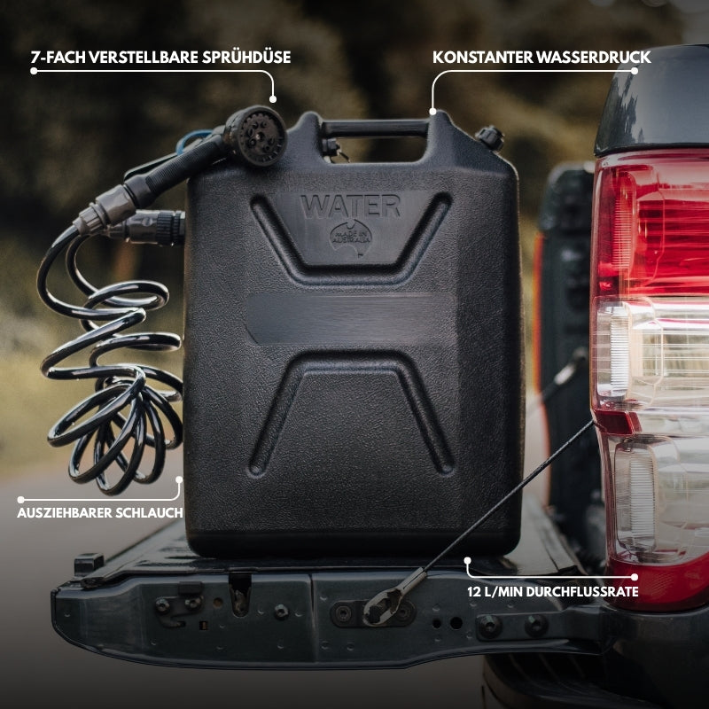 Tragbare Outdoor-Dusche Pro