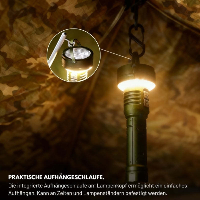 3-in-1 Camping Taschenlampe