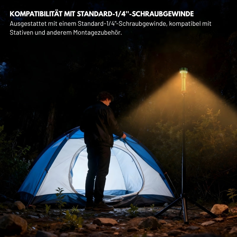 3-in-1 Camping Taschenlampe